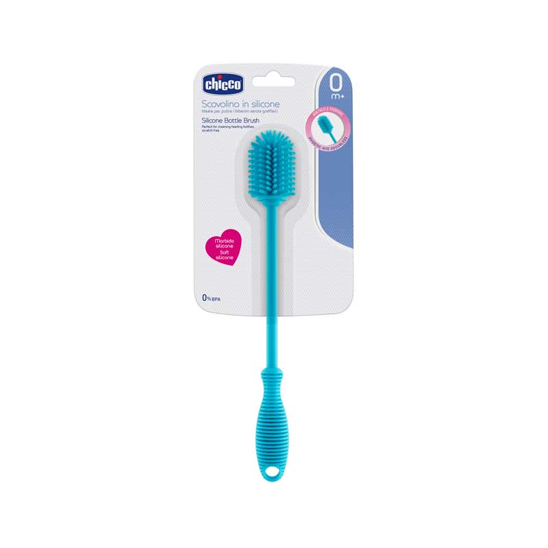 CHICCO NURSING - Cepillo limpia biberon de silicona - C04659 - Imagen 3