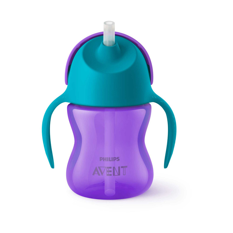 AVENT - Vaso Straw Cup 200 ml Nena - SCF 796/02