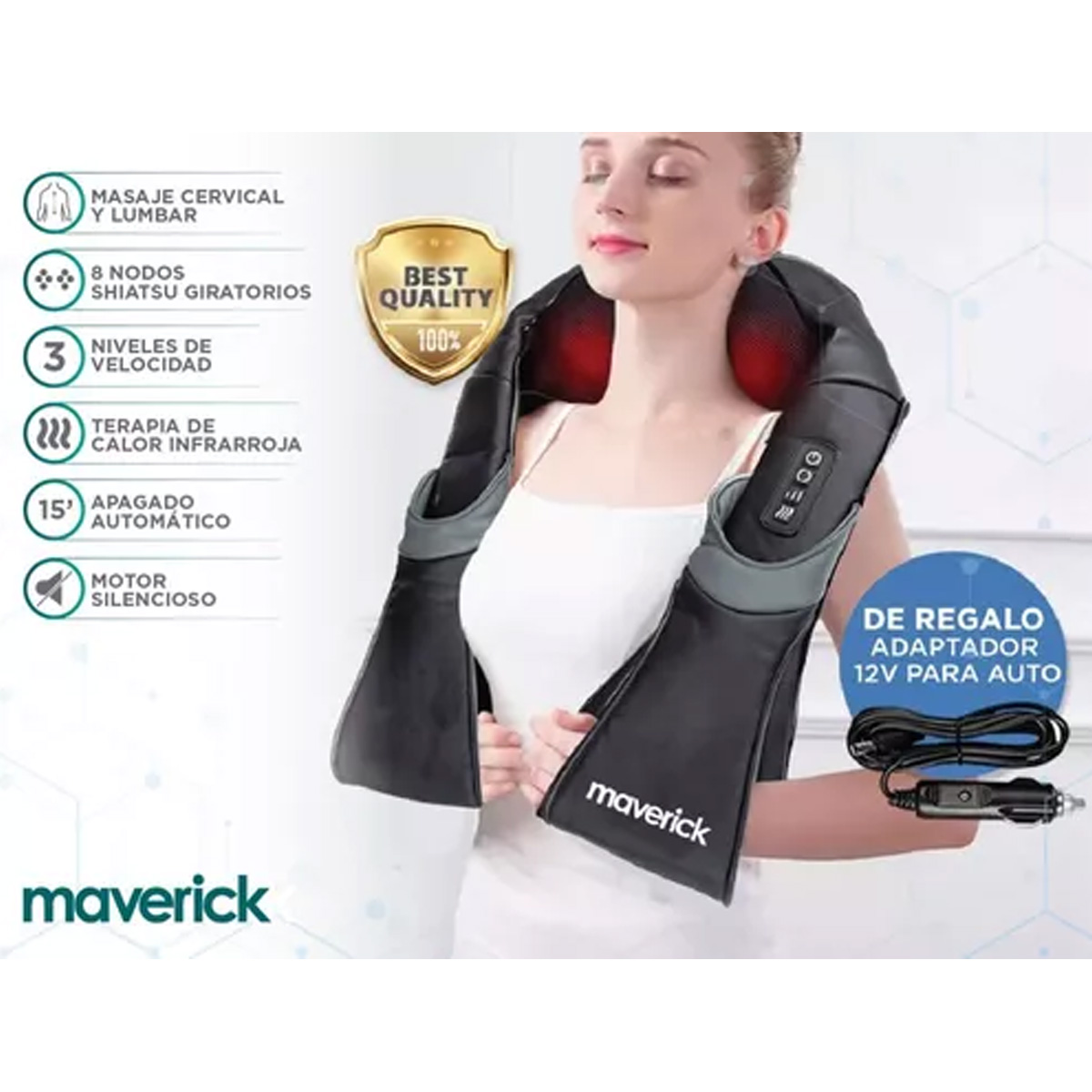MAVERICK - Masajeador Profesional Cervical KIEV - Imagen 2