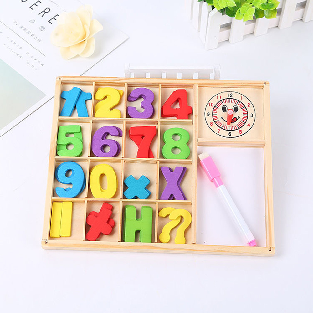 CUBETA TOYS - Box Didáctico Madera Números - Operaciones Matemáticas - Imagen 3