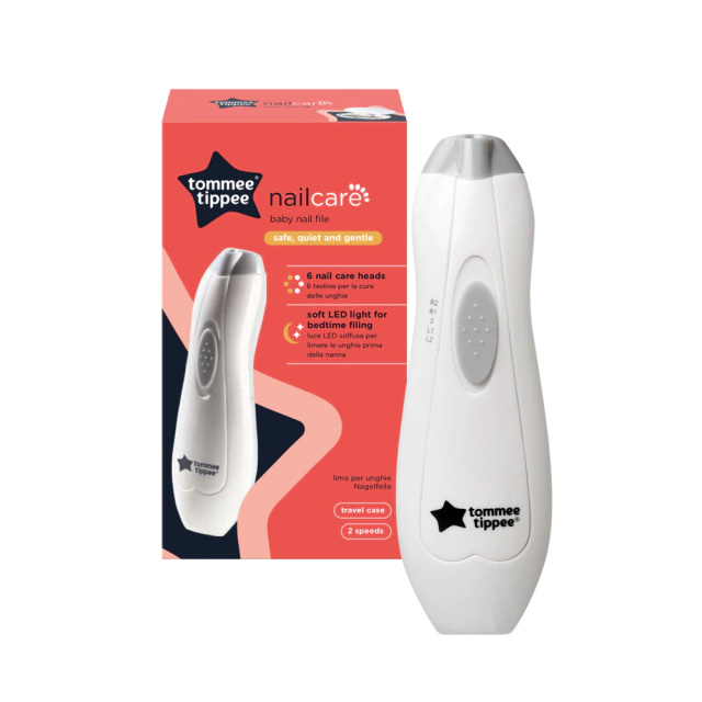 TOMMEE TIPPEE - LIMA DE UÑAS ELECTRICO 6 cabezales con luz - TT3772