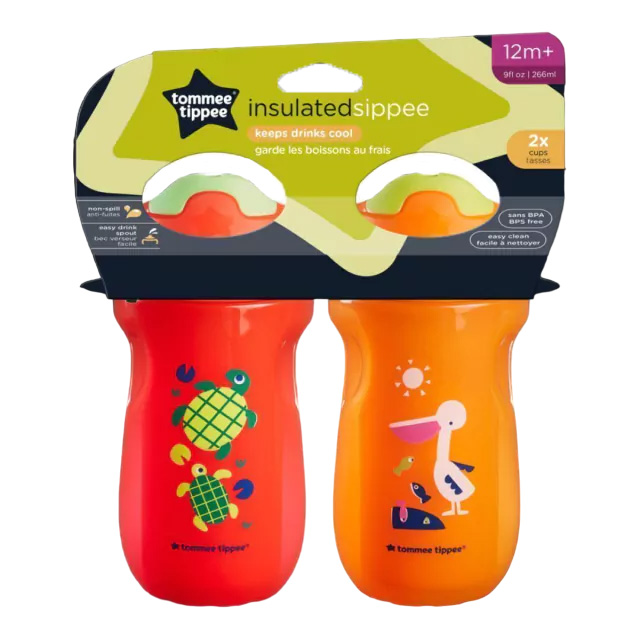 TOMMEE TIPPEE - Vasos 260 ml SIPPEE CUP 2 PK (TERMICO) - TT9033 - Imagen 3