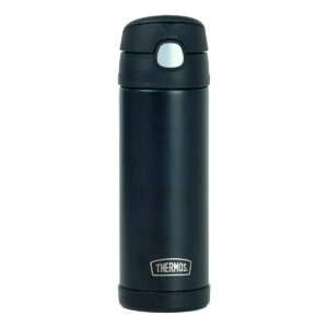 THERMOS - THERMOS FUNTAINER BOTELLA TERMICA C/TAPA 470ML NEGRO np