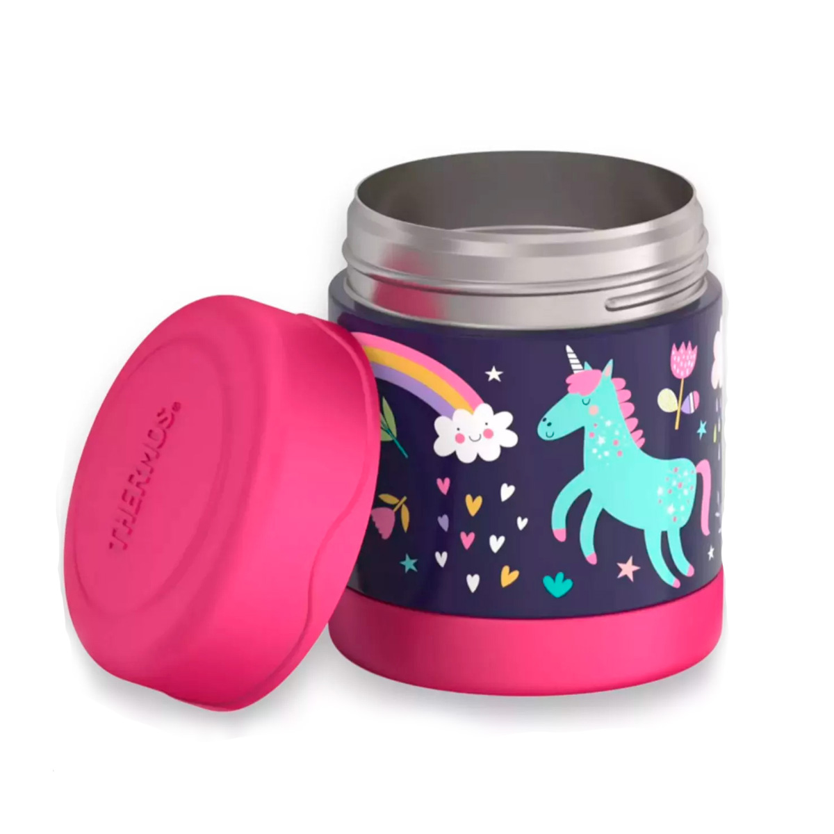 THERMOS - THERMOS FUNTAINER ENV COMIDA C/CUCHARA 290ML UNICORNIO np - Imagen 4