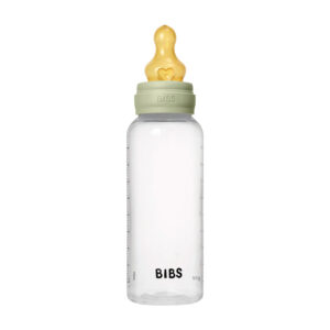 BIBS - Mamadera de Plastico 270ml con Tetina de Latex Sage  - 5017250