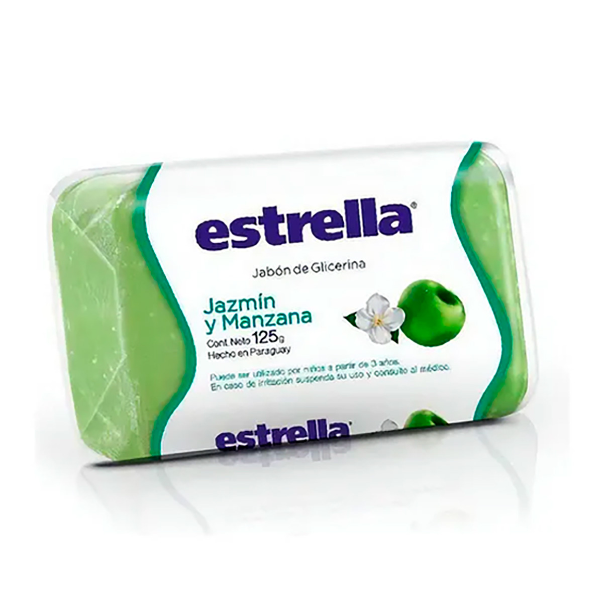ESTRELLA - Jabón De Glicerina Armonizante Jazmín Y Manzana 125 gr - PH4631