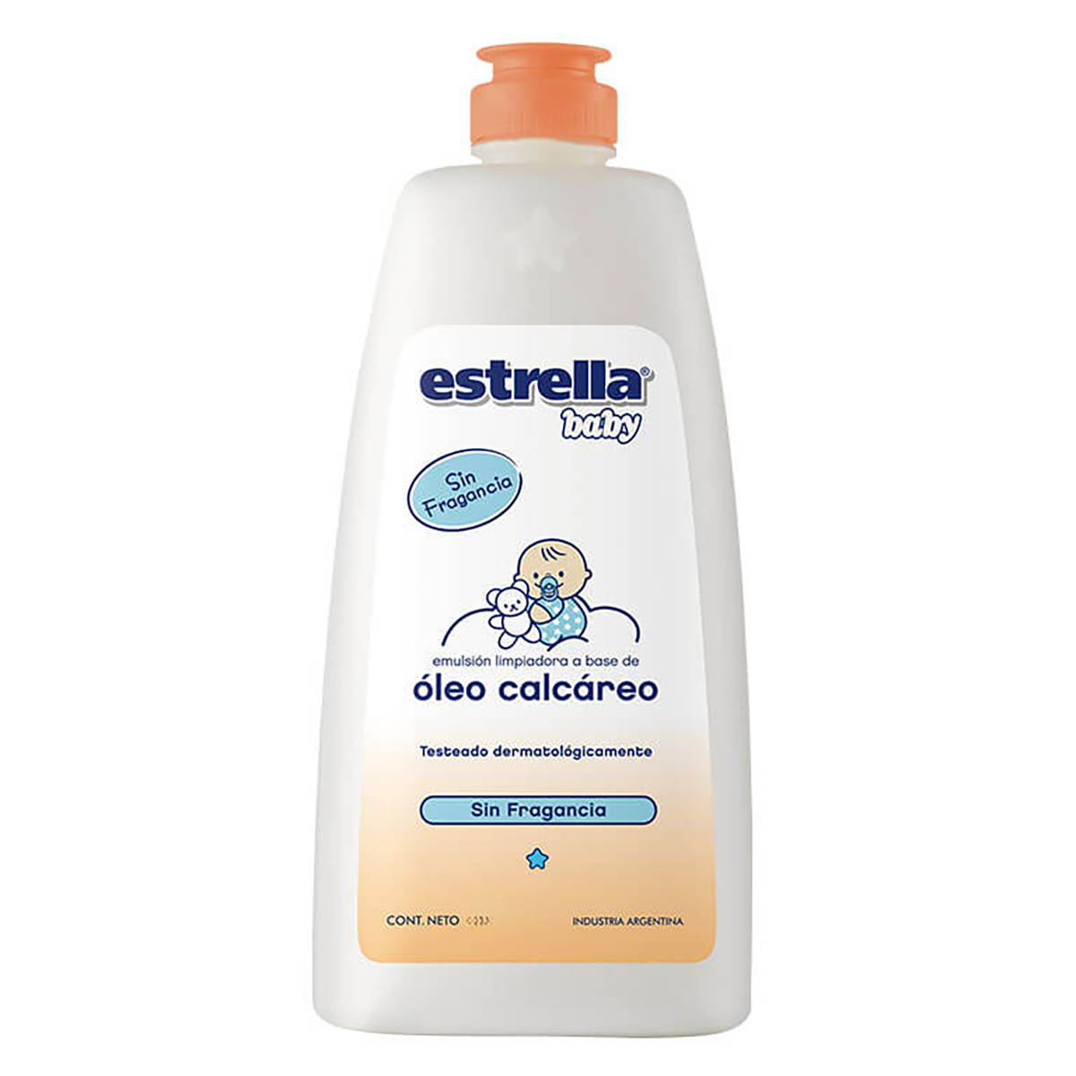 ESTRELLA - Óleo Calcareo Baby 245 ml Sin Fragancia Con Extracto De Algodón - PH5003