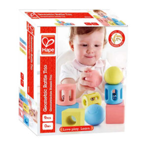 HAPE - Trio De Sonajeros Geometricos