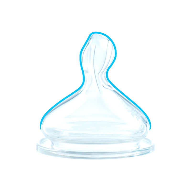 NUK - Tetina FC Plus silicona T 1 (0-6 meses) flujo S (leche materna) - 709244 - Imagen 3