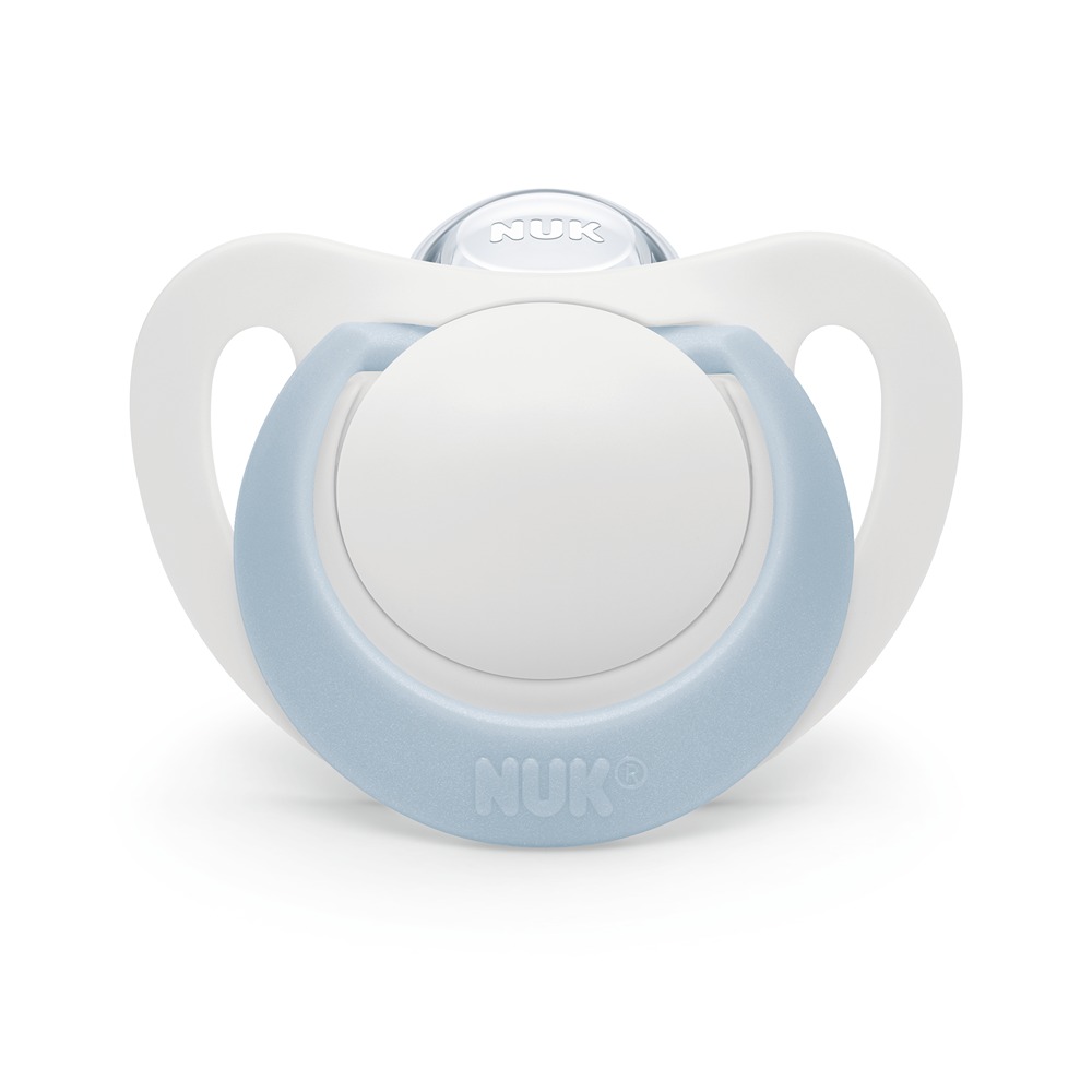 NUK - Chupete Star 0-2m Estuche Esterilizador X2 Celeste - 730704 - Imagen 3