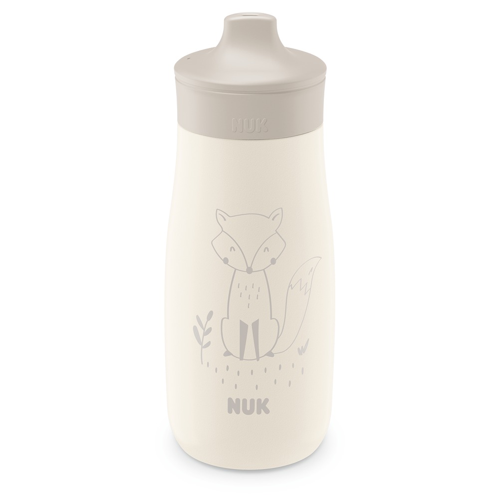 NUK - Vaso Mini Me Acero Inox 300 ml Zorro - Beige - 225324 - Imagen 4
