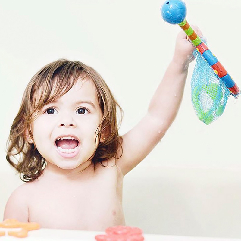 NUBY - Juego de red y figuras p/pescar en la bañadera x 1 - N61426 - Imagen 3