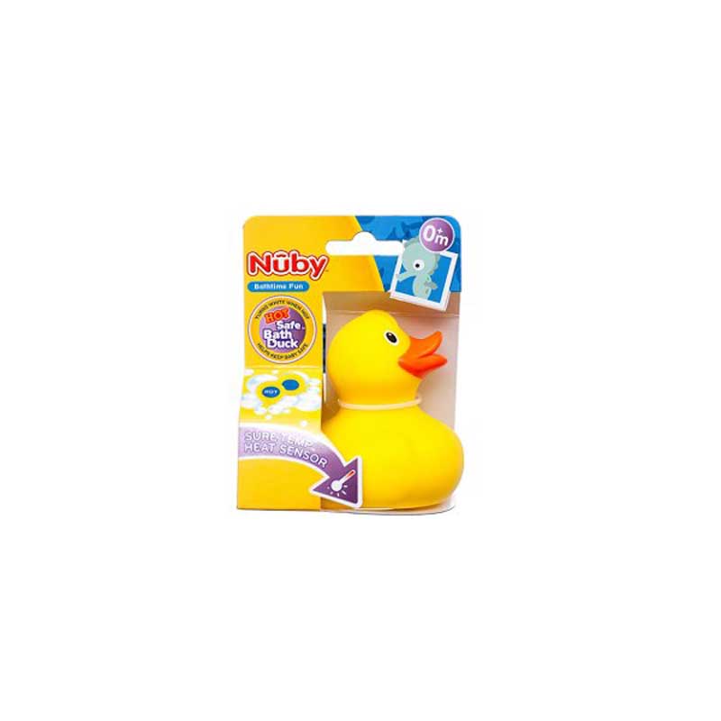 NUBY - Pato p/ bañadera con sensor de temperatura x 1 - N28002 - Imagen 3