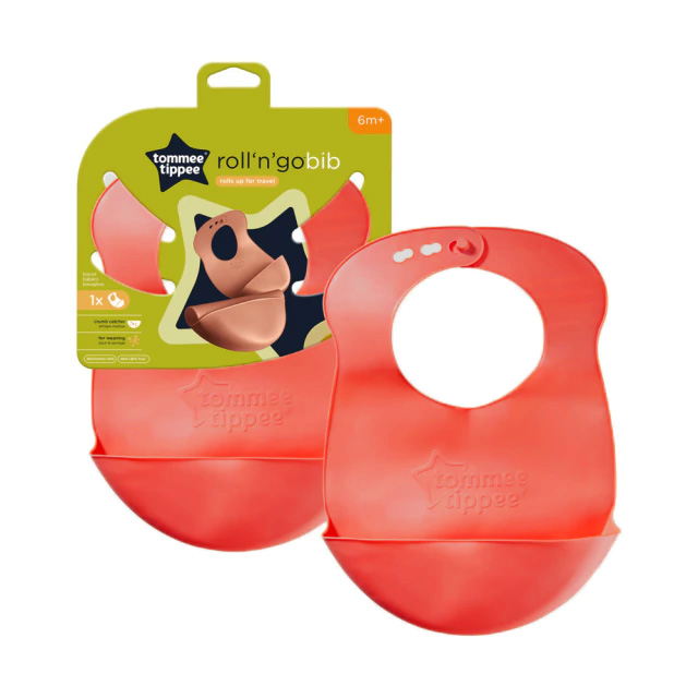 TOMMEE TIPPEE - BABERO SILICONA X1 +6 meses ROLL'N'GO - TT3514 - Imagen 3