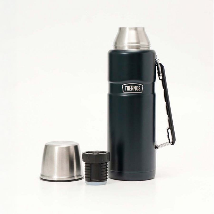 THERMOS - THERMOS STAINLESS KING TAPON VERTEDOR 1200ML AZUL NOCHE np - Imagen 4