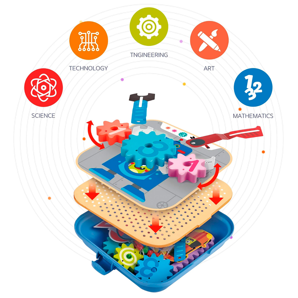 HAPE - Juego Experimental Engranajes Cogworks - Imagen 4
