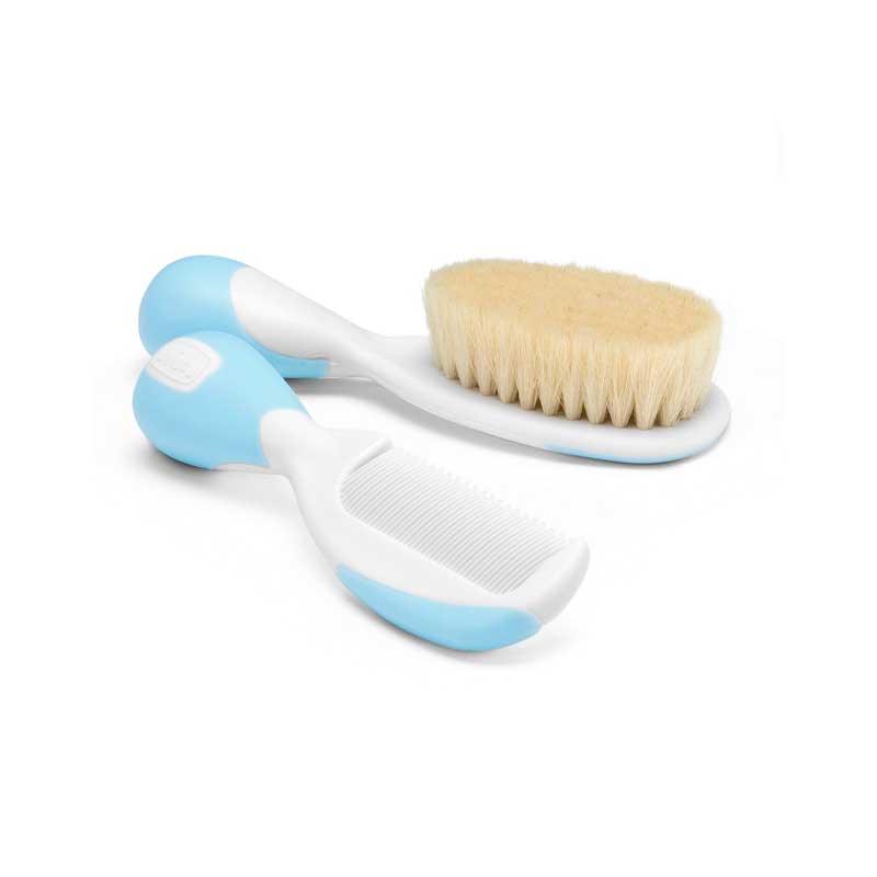 CHICCO NURSING - Cepillo y peine Cerda natural Rosa - C11926 - Imagen 4