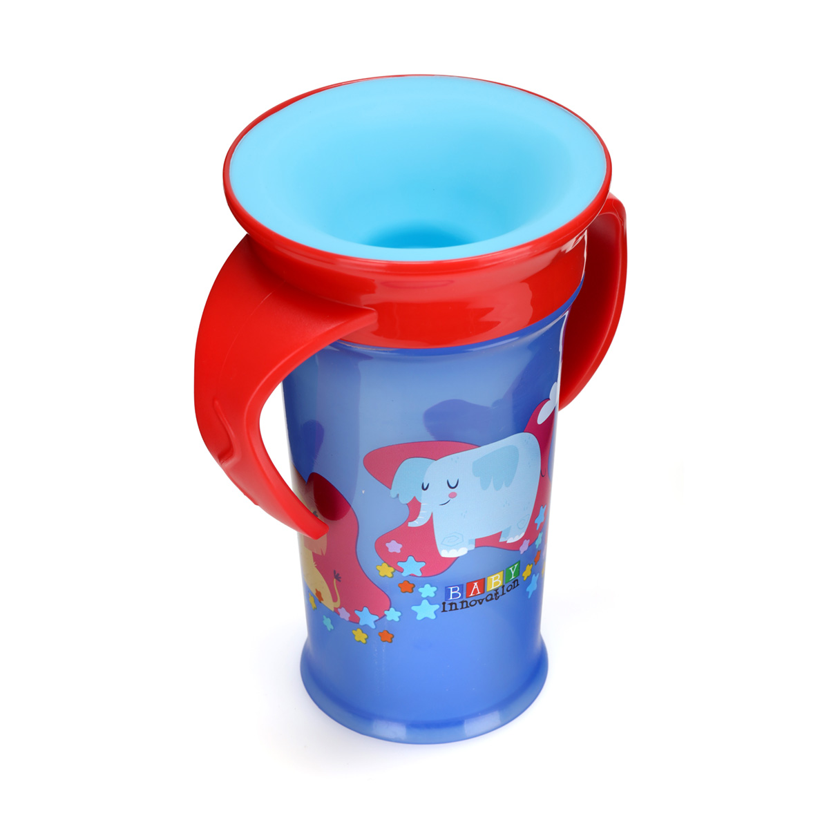 BABY INNOVATION - Vaso Antiderrame 360° Con Asas 270 ml +12 meses - BI4324 - Imagen 5