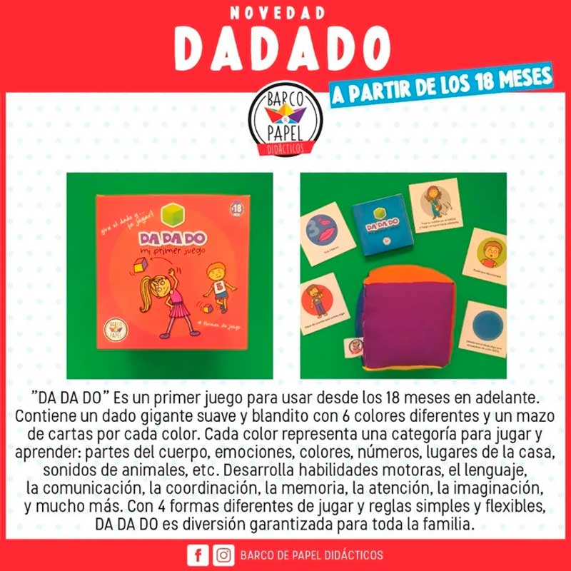 BARCO DE PAPEL - DA DA DO - Mi Primer Juego - Imagen 3