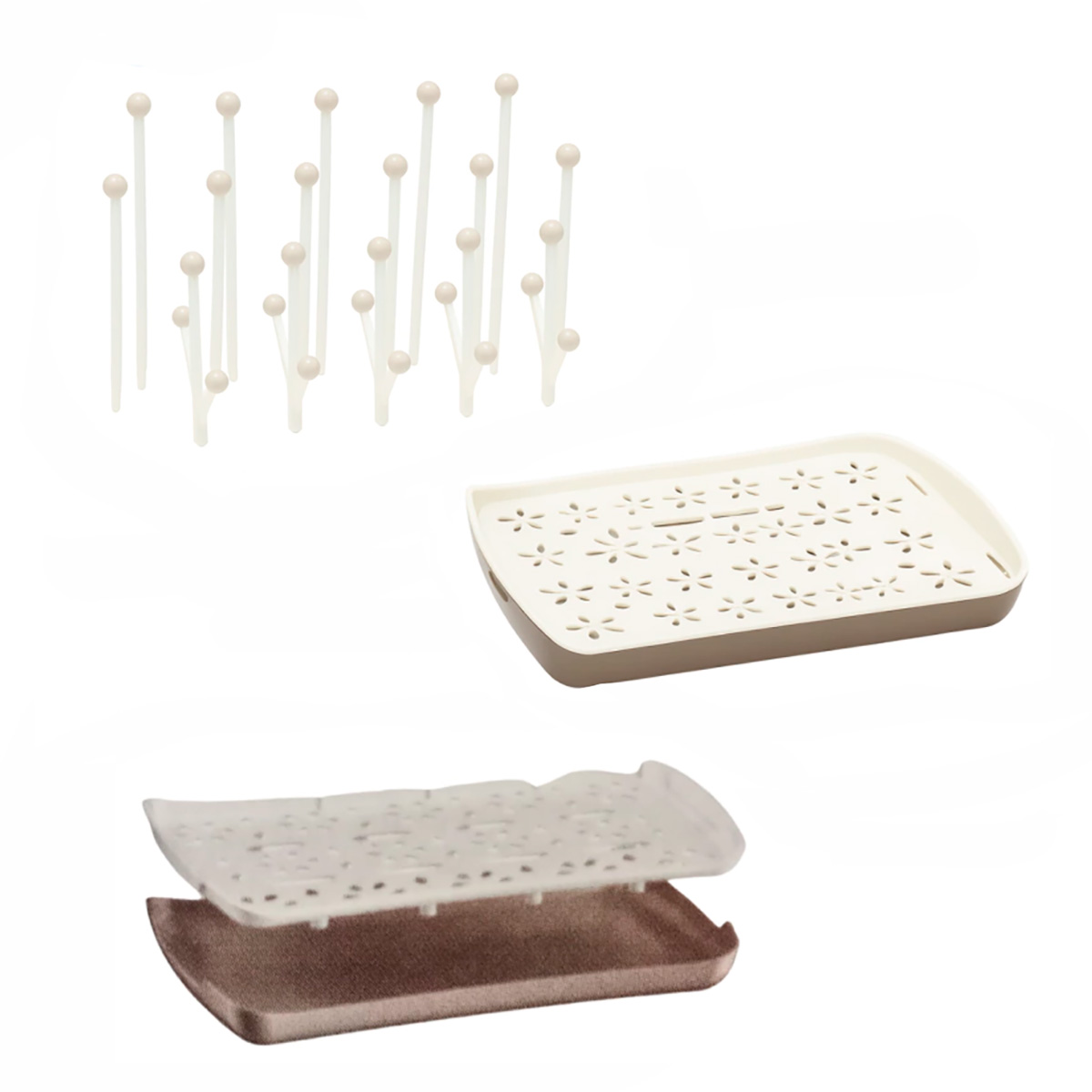 BABY INNOVATION - Escurridor Premium Gris - BI3143 - Imagen 3