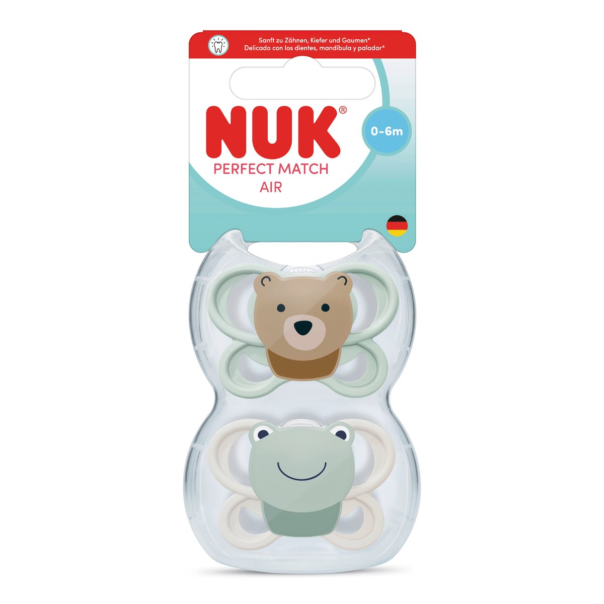 NUK - Set Chup. PM Air 0-6m Rana/Oso ¡NOVEDAD! - 175341 - Imagen 3